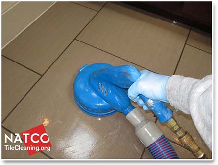 steam cleaning porcelain tiles