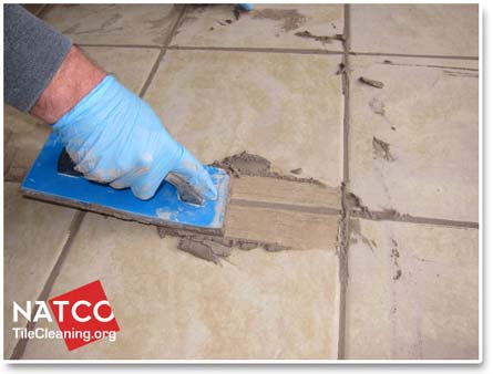 How To Apply Grout In A Tile Floor, How To Put Down Grout On Ceramic Tile