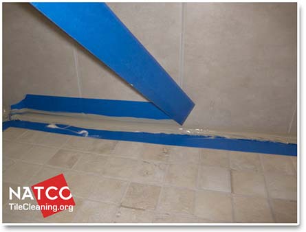 Tile Shower, How To Re Caulk Tile Shower Floor Problems